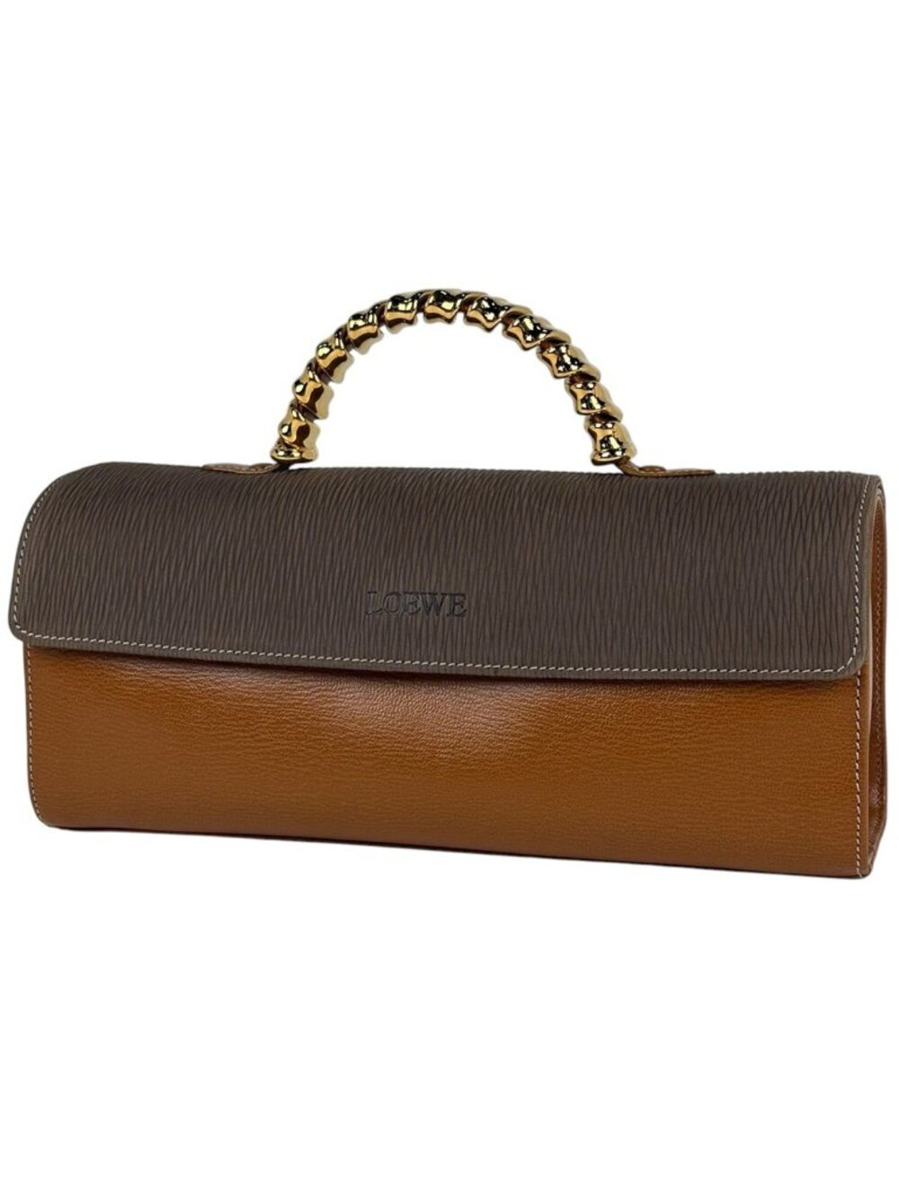 Loewe Handbag Velazquez Leather Brown